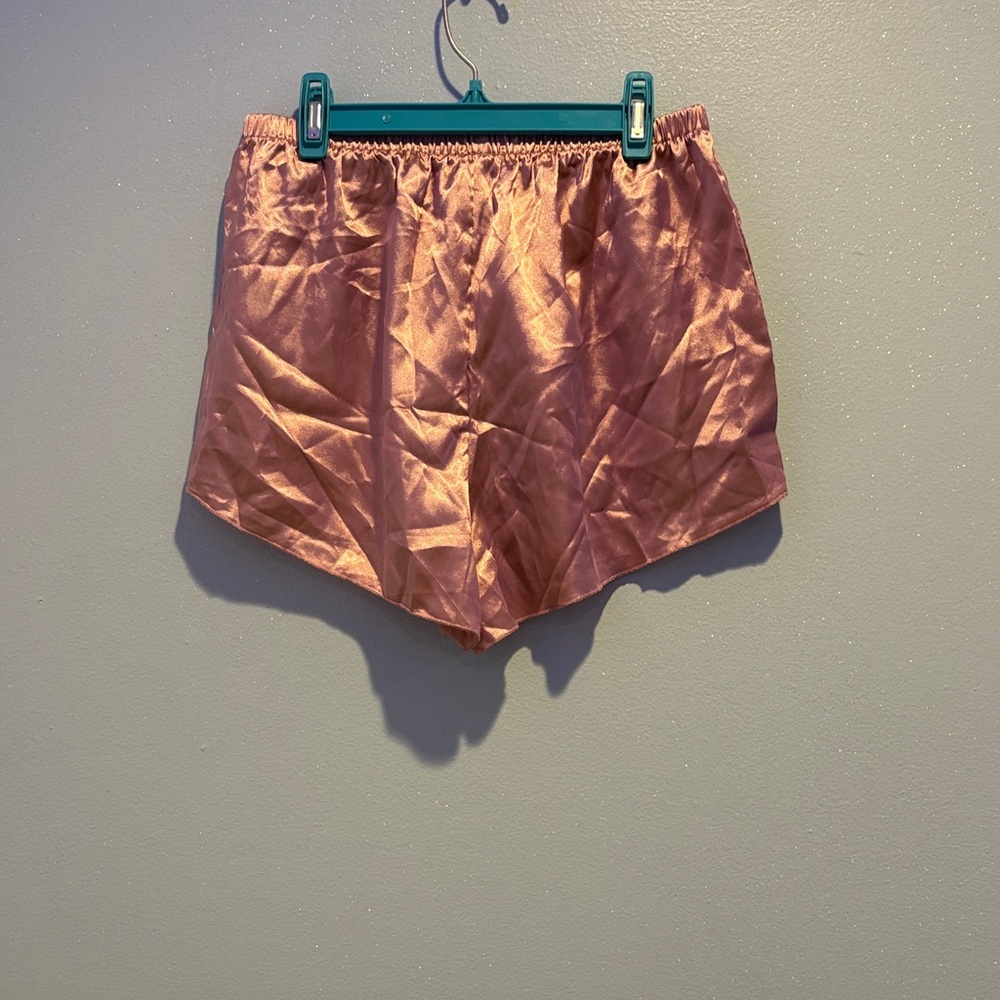 Silky Pink Women's Sleep Shorts